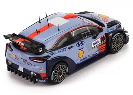 ixo models 1/43  (RAM646) HYUNDAI i20 Coupe WRC Tour de Corse 2017