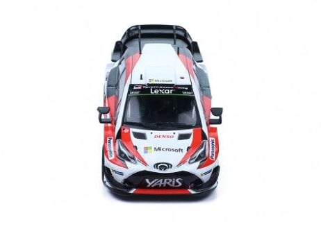 ixo models 1/43  (RAM648) TOYOTA YARIS WRC decals  Rally Sweden 2017