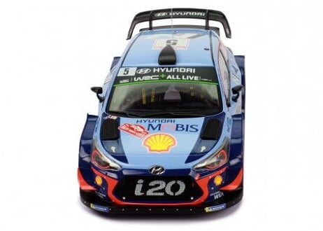ixo models 1/18 (18RMC030B) Hyundai i20 WRC #5 RallyeMonte Carlo 2018  T.Neuville