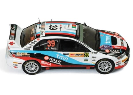 Ixo models 1/43 (RAM396) Mitsubishi Lancer EVO IX #39 Rally Australia 2009
