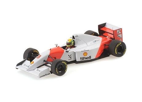 MINICAMPS 1/43 (540 934378) McLaren Ford MP4/8 Winner Japanese GP 1993 #8 Ayrton Senna