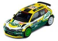 ixo models 1/43 (RAM790LQ) Skoda Fabia Rally2 EVO #53 Rally MonteCarlo 2021