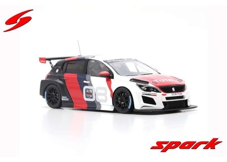 Spark 1/43 (S5196) Peugeot 308 TCR Presentation 2018 #08