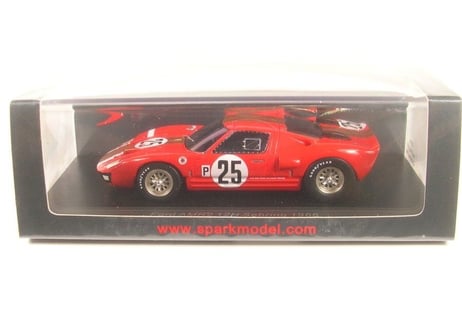 Spark 1/43 (S2773) FORD GT40 AMR1 NO.25 12H SEBRING 1966