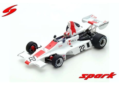 Spark 1/43 (S5671) Hill GH1 #22 Italian GP 1975 ROLF STOMMELEN