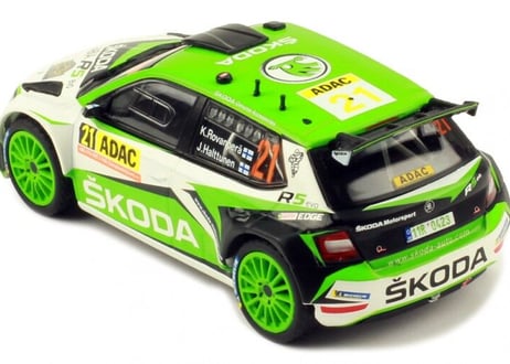 ixo models 1/43 (RAM730) SKODA FABIA R5 EVO #21 RALLY GERMANY 2019
