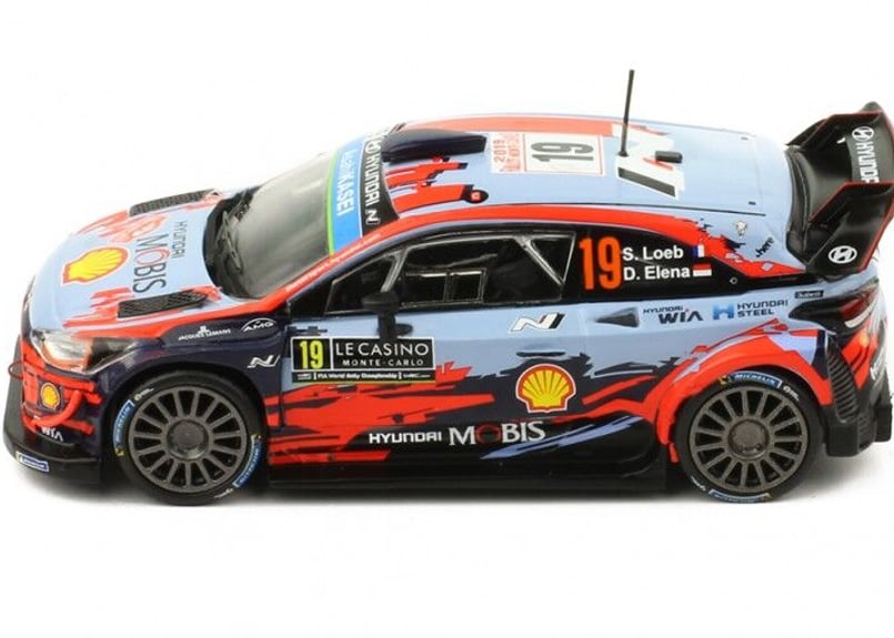 iXO Hyundai i20 WRC 1/43 スケール　ミニカー 1/43 Ixo 2023 Hyundai i20 N Rally1 #11 Rallye Croatia