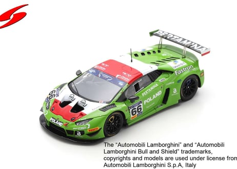 Spark 1/43 (S9608) Lamborghini Huracan GT3 Evo #66