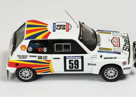 ixo models 1/43 (RAC165) Talbot Samba Rally #59 Tour de Corse 1984
