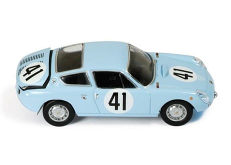 ixo models 1/43 (LMC145)  Simca Abarth 1300 #41 Le Mans 1962