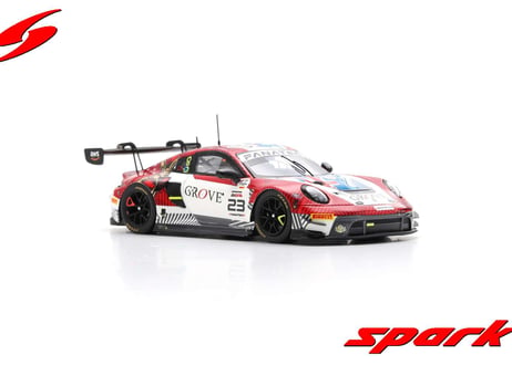 Spark 1/43 (SB725) Porsche 911 GT3 R (992) #23 Grove Racing 24H Spa 2023