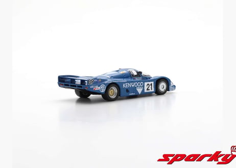 Sparky 1/64 (Y177) PORSCHE 956 #21 3位  24h Le Mans 1983  M. ANDRETTI - M. ANDRETTI - P. ALLIOT