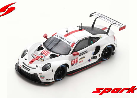 Spark 1/43 (US122) PORSCHE 911 RSR #911 PORSCHE GT TEAM 3RD GTLM CLASS 24H DAYTONA 2020
