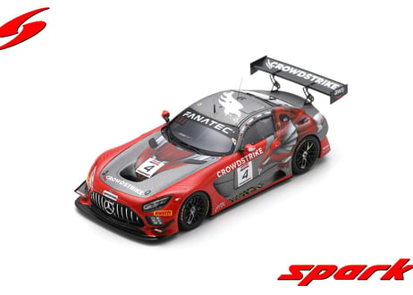 Spark 1/43 (SB723) Mercedes-AMG GT3 #4 CrowdStrike Racing by Riley 24H Spa 2023