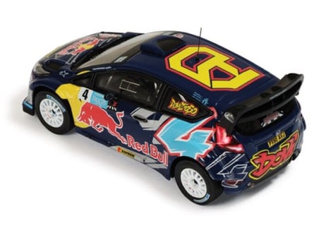 ixo models 1/43 (RAM465) Ford Fiesta RS WRC #4 Bologna Motor Show 2011