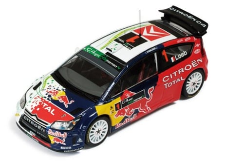 ixo models 1/43 (RAM335) CITROEN C4 WRC #1　Hybrid4 Presentation 2008 S.ローブ