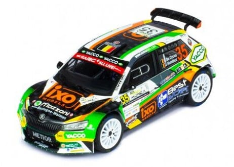ixo models 1/43 (RAM778LQ) Skoda Fabia R5 EVO #35 ACI Rally Monza 2020