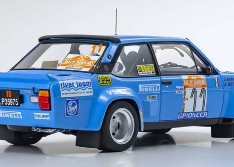 KYOSHO 1/18 (KS08376C) Fiat 131 Abarth Rally 1980 San Remo # 11