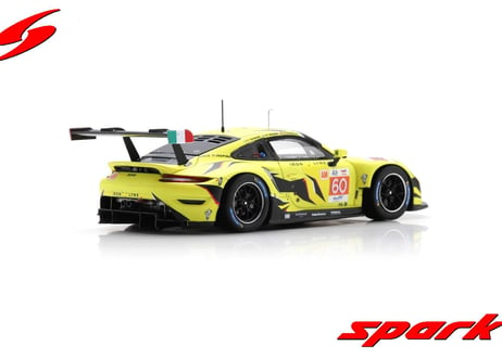Spark 1/43 (S8763) Porsche 911 RSR - 19 #60 IRON LYNX Le Mans 24H 2023