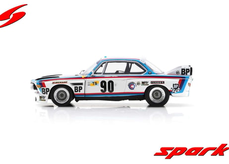 Spark 1/43 (S1558) BMW 3.0 CSL #90 24H Le Mans 1975