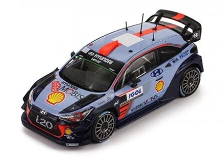 ixo models 1/43  (RAM646) HYUNDAI i20 Coupe WRC Tour de Corse 2017