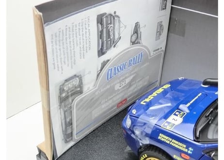 Sun Star 1/18 (5508) Subaru Impreza 555 #2 2nd Safari Rally Kenya 1996