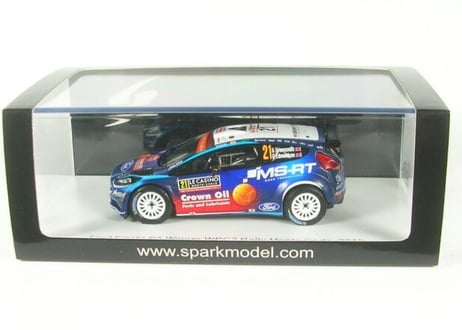 Spark 1/43 (S5982) FORD FIESTA R5 #21 WINNER WRC2 RALLY MONTE CARLO 2019