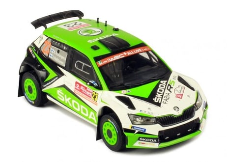 ixo models 1/43 (RAM716) Skoda Fabia R5 Evo 2 - Rally Portugal 2019 #23