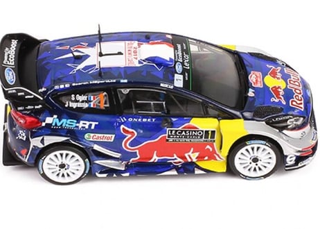 ixo models 1/43  (RAM641) FORD FIESTA WRC #1 Winner Rallye Monte Carlo 2017
