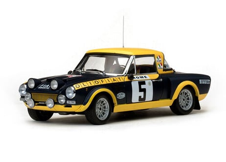 Sun Star 1/18 (4953) Fiat 124 Abarth #5 Rally Rallye Monte-Carlo 1976