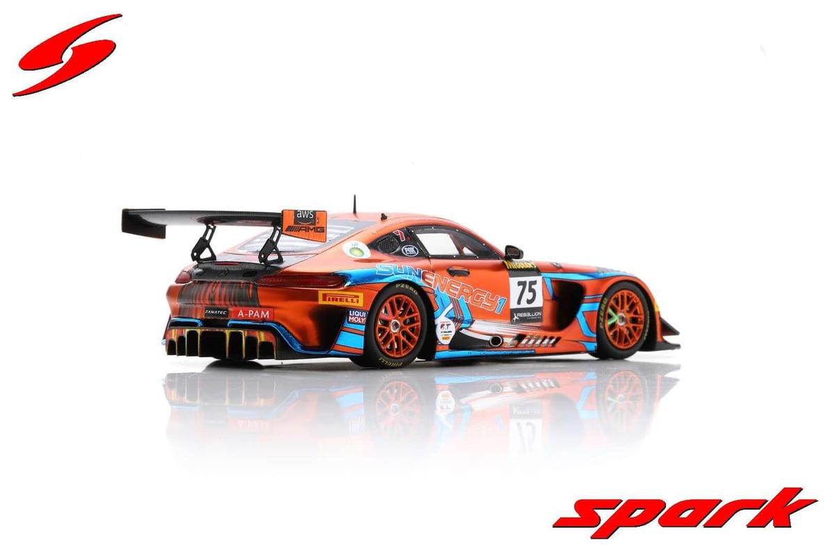 Spark 1/43 (AS060) Mercedes-AMG GT3 #75 SunEner