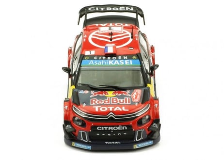 ixo models 1/43 (RAM699) Citroen C3 WRC #1 Rally Monte Carlo 2019