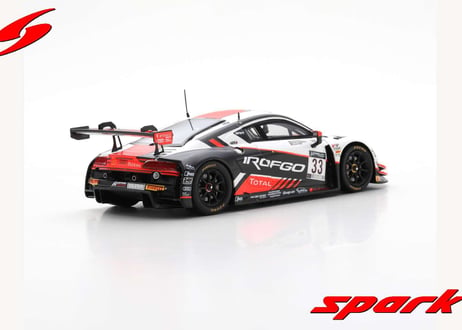 Spark 1/43 (SB393）Audi R8 LMS GT3 #33 Belgian Audi Club Team WRT 24H Spa 2020