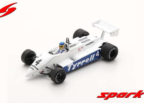 Spark 1/43 (S7282) Tyrrell 011 #4 South African GP 1982