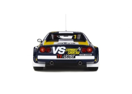 Otto Mobile 1/18 (OT567) Ferrari 308 GTB Gr.4 # 3 (Yellow / Dark Blue)