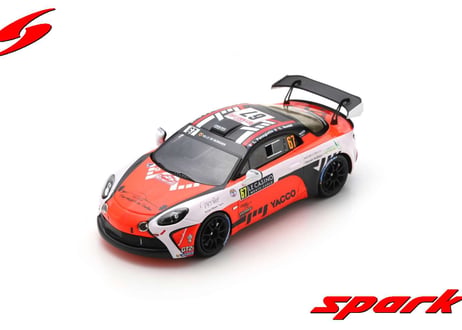 Spark (S6726) Alpine A110 Rally RGT #67 Chazel Technologie Course Winner RGT Rally Monte Carlo 2023