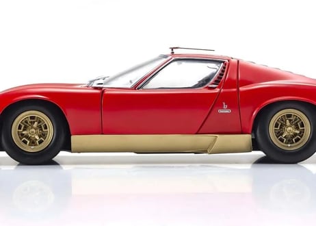 KYOSHO 1/18 (KS08317RG) Lamborghini Miura P400SV Red/Gold