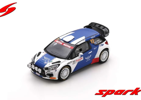Spark 1/43 (S6566) Citroen DS3 WRC #77 ARCTIC LAPLAND RALLY 2020