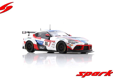Spark 1/43 (SG857) Toyota GR Supra GT4 #86 Toyota Gazoo Racing 24H Nurburgring 2022