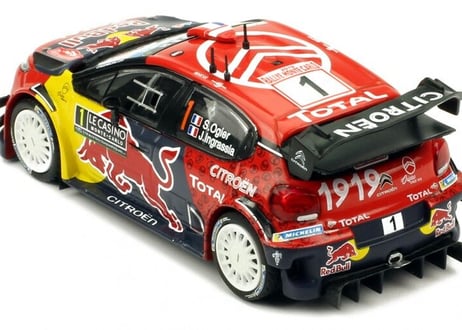 ixo models 1/43 (RAM699) Citroen C3 WRC #1 Rally Monte Carlo 2019