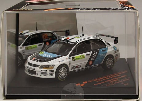 VITESSE 1/43 (43407) MITSUBISHI LANCER EVOLUTION IX #50 3rd PWRC Acropolis Rally of Greece 2008