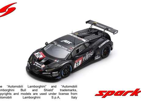Spark 1/43 (SG905) Lamborghini Huracan GT3 EVO2 #27 ABT Sportsline 9th 24H Nürburgring 2023