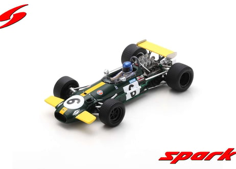 Spark 1/43 (S8321) Brabham BT26A #6 Winner German GP 1969 Jacky Ickx