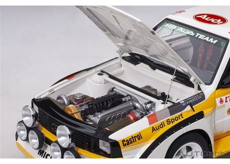 AUTOart 1/18 (88602) Audi Sport Quattro S1 E2 Rally Monte Carlo 1986 #6