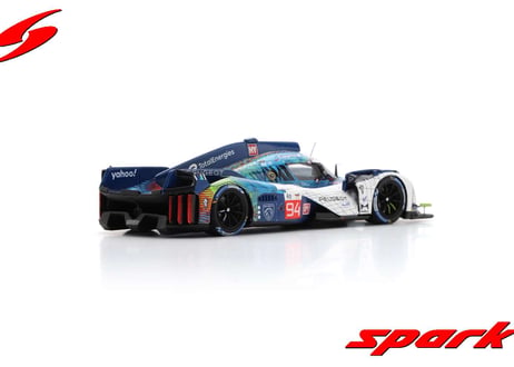 Spark 1/43 (S8730) Peugeot 9X8 #94 PEUGEOT TOTALENERGIES Le Mans 24H 2023