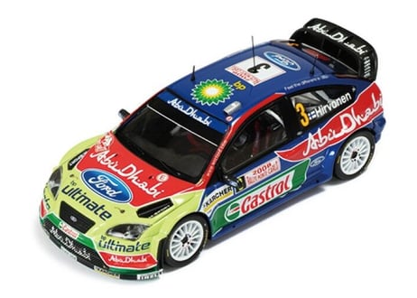 ixo models 1/43 (RAM300) FORD FOCUS RS WRC07 #3 Rally MonteCarlo2008  2位