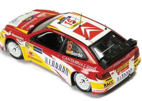 ixo models 1/43 (RAM238) Citroen Xsara WRC #15 2nd RACC Catalunya 2006