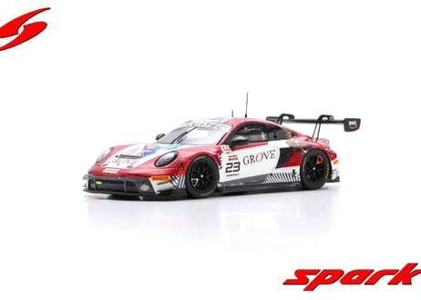 Spark 1/43 (SB725) Porsche 911 GT3 R (992) #23 Grove Racing 24H Spa 2023