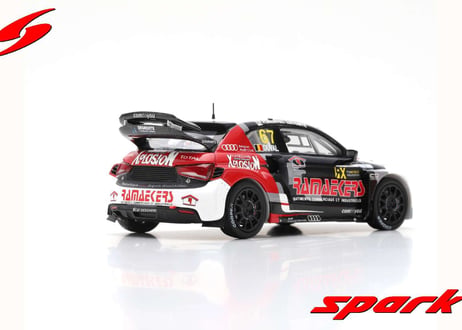 Spark 1/43 (S7812) Audi S1 RX quattro #67 Rd.3 World RX of Belgium 2018