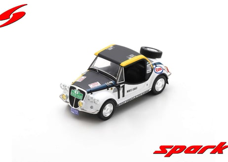 1/18 Solido 1980 Fiat 131 Abarth Yellow #12 M.Mouton, Annie Rallye De Monte Carlo Diecast Car